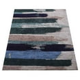 thumbnail image 4 of RUGSOTIC CARPETS HAND KNOTTED SILK AREA RUGS - 9'x12', Rectangle, Multicolor, Abstract Modern Design, High Pile Thick Handmade Anti Skid Area Rugs for Living Room, Bed Room (NS1215), 4 of 5