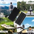 thumbnail image 4 of Portable Solar Charger Waterproof 2.5W 5V Solar Panel USB Output For Phone Power, 4 of 4