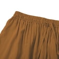 thumbnail image 6 of Pants for Women Work Plus Size Solid Color Casual Loose Yoga Trousers Palazzo Wide Leg Pants, 6 of 7