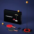 thumbnail image 2 of Entrenador de tenis de mesa, juego de raquetas de tenis de mesa, entrenador de tenis de mesa, conjunto familiar para padres e hijos, 2 of 5