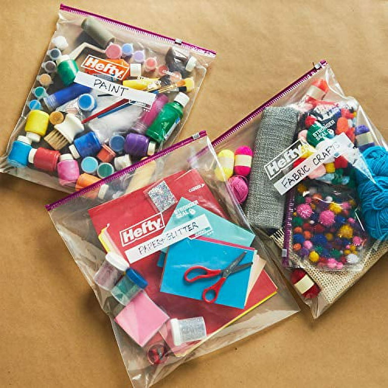 Slider Bags, 2.5 gal, 0.9 mil, 14.38 Slider Bags, 2.5 gal, 0.9 mil, 14.38