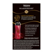 Trojan Lubricants Arouses & Releases, Silicone-Based Personal Lubricant, 3 oz Bottle
