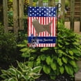 thumbnail image 2 of Carolines Treasures BB8367GF Cairn Terrier American Flag Garden Size  Small multicolor, 2 of 3