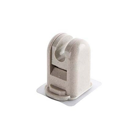 

Wanwan Bathroom Plastic Adjustable Adhesive Wall Mounted Shower Head Bracket Holder