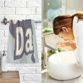 thumbnail image 7 of Yayeee 100% Cotton Hand Towels for Bathroom 16" x 28" Soft Absorbent Kitchen Towel, Gray Game Day, 7 of 7
