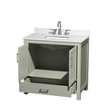 thumbnail image 6 of Wyndham Collection Wcs141436s-Qtz-Us3mxx Sheffield 36" Free Standing Single Basin Vanity, 6 of 7