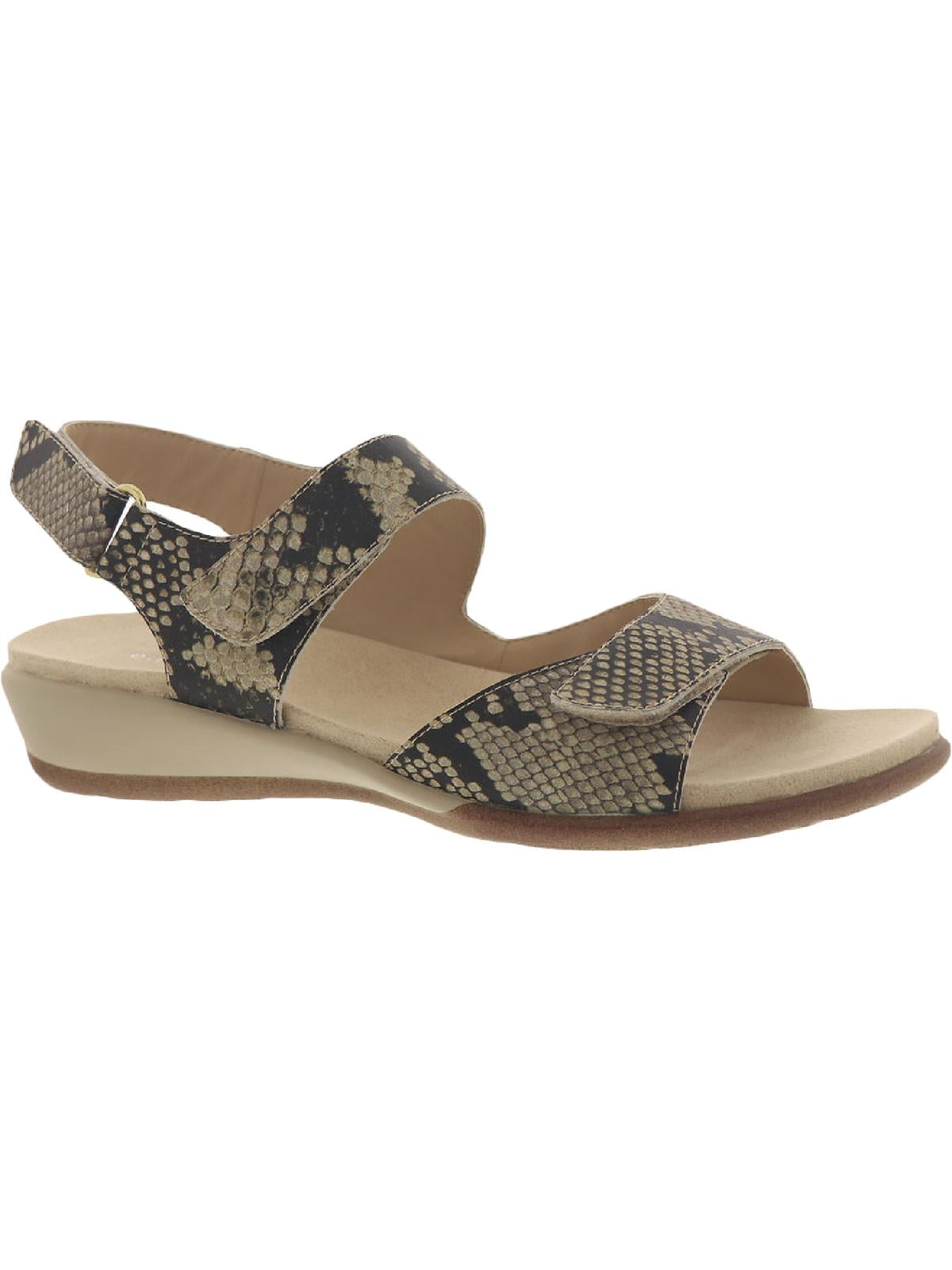 Easy Spirit Womens Hartwell Casual Ankle Strap Wedge Sandals - Walmart.com