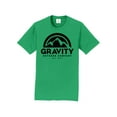 thumbnail image 1 of Gravity Outdoor Co. T-Shirt à Manches Courtes - Vert Kelly - Logo Noir - Petit, 1 of 1