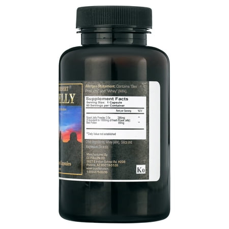 CC Pollen High Desert Royal Jelly 1000, 60 ea