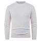 thumbnail image 5 of Kalauyu Men's Pullover Sweater Crewneck Cable Knit Long Sleeve Sweater Classic Soft Knitted Sweaters with Ribbing Edge, 5 of 5