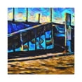 thumbnail image 1 of Seawall at Sunrise - Canvas, 1 of 10