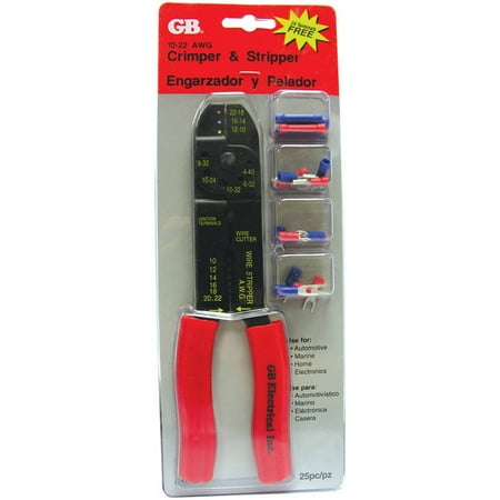 GB Gardner Bender GS-67K Terimal Crimping and Stripping Tool Kit