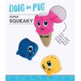 Doug The Pug by Outward Hound Incrediplush Ice Cream Cone Squeaky Plush