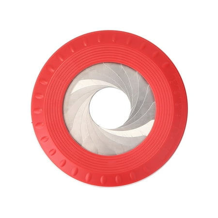 

Mnjin Flexible Circle Drawing Tool Adjustable Measuring Drawing For Woodworking 4.92in Red