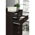 thumbnail image 6 of Hodedah 7-Drawer Chest with Locks on 2-Top Drawers in Chocolate, 6 of 10