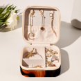 thumbnail image 6 of Squirrel Jewelry Display and Organizer: Portable Square Travel Case for Rings, Earrings, Necklaces, Bracelets - Suitable for Girls and Women, 6 of 6