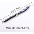thumbnail image 3 of LinYooLi Cuff Bracelet for Men Natural Stones Frosted Beads Chain Personality Trendy Daily Accessory Gift for Father Boyfriend Son, 3 of 7