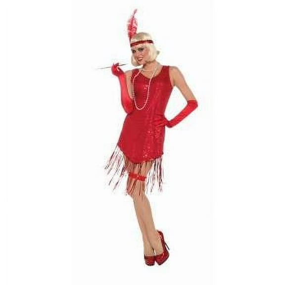 CO-SWINGIN' IN SEQUINS-RED