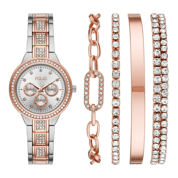 SET Mass Market SETS FMDFL2050 Color ORO ROSA, PLATEADO Para DAMA