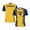 2, variant on Exclusive design Barbados Flag Grain 3D Printed Men For Running Bike Soccer Tennis Fitness Sports tshirt Mesh Fans Short T-shirt
