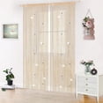 thumbnail image 4 of String Door Curtains Panel, Fly Screen Curtain, Doorways Divider for Window Decorative 90x200cm (White), 4 of 5