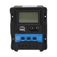 thumbnail image 1 of Contrôleur d'Alimentation Solaire PWM, Fonction de Protection Contrôleur de Charge Solaire Paramètre Réglable Double USB 12V 24V pour RV 10A,20A,30A, 1 of 8