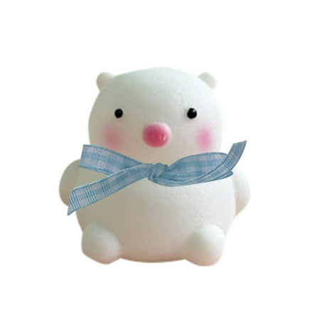 

KEUSN Creative Led Night Light Cute Light Emitting Bunny Lamp Room Bedside Lamp Ornaments Enamel Night Light