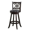 thumbnail image 1 of Bowery Hill 29" Swivel Bar Stool in Merlot, 1 of 4