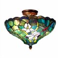 thumbnail image 2 of Dale Tiffany Savannah Flush-Mount Light, 2 of 4