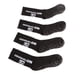 thumbnail image 4 of Calcetines de entrenamiento de fútbol para adultos, ideales para hombres y mujeres, negros, diseño antideslizante, calcetines acolchados antideslizantes para deportes, 4 of 8