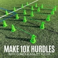 thumbnail image 4 of QUICKPLAY PRO Speed + Agility Set, Multi-Sport Training Agility Poles | Cones | Speed Hurdles | Soccer Tennis | Crowd Barrier, 4 of 8