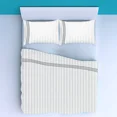 thumbnail image 2 of 400TC Triple Embroidery Sateen Stripe Cotton Sheet Set, 2 of 3