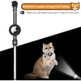 thumbnail image 5 of Airtag Cat Collar with Bell, Reflective Nylon Kitten Collar  (without tracker) Holder and Breakaway Safety Buckle for Puppy Girl Boy Cats, 3/8" in Width and Lightweight 1 / 2Pack, 5 of 7