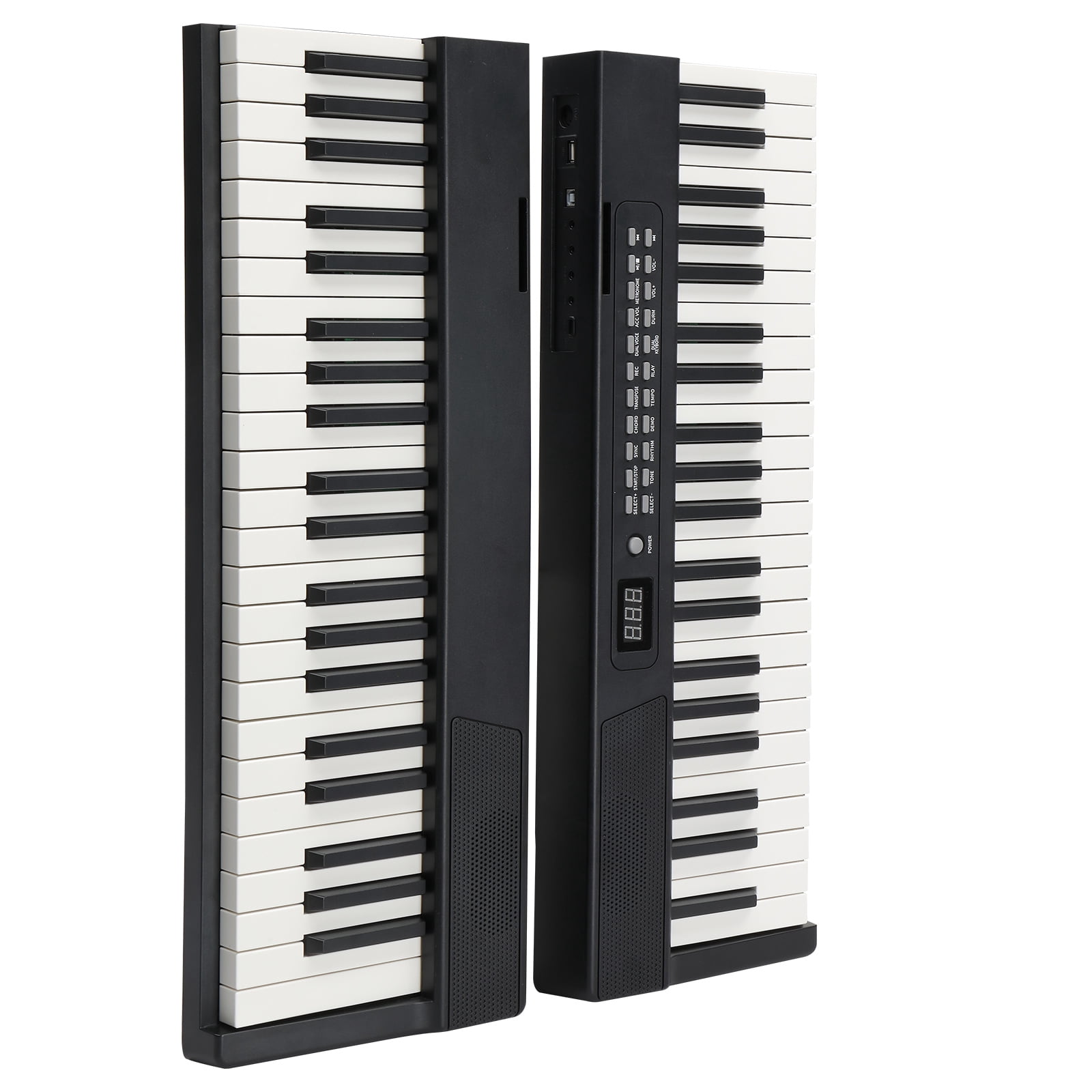 88 Key Magnetic Connection Piano Semi-Weighted Standard Digital Piano with MIDI Bluetooth, Handbag, Headphone