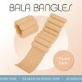 thumbnail image 2 of Bala Bangles Wrist & Ankle Weights for Women & Men (Sand) - 1 Pound Silicone Bracelet Set, 2 of 6