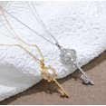 thumbnail image 4 of Collar con Colgante de Perlas TUNC Regalo de Joyería Delicada para Mujer Plata Sencillez, 4 of 4