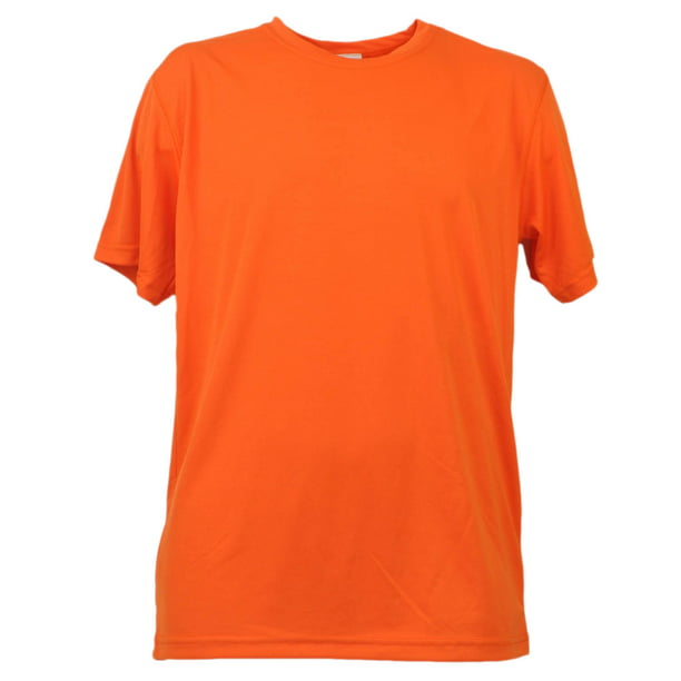 Officially Licensed Product - Neon Orange Dry Fit Tshirt Tee Mens Adult ...