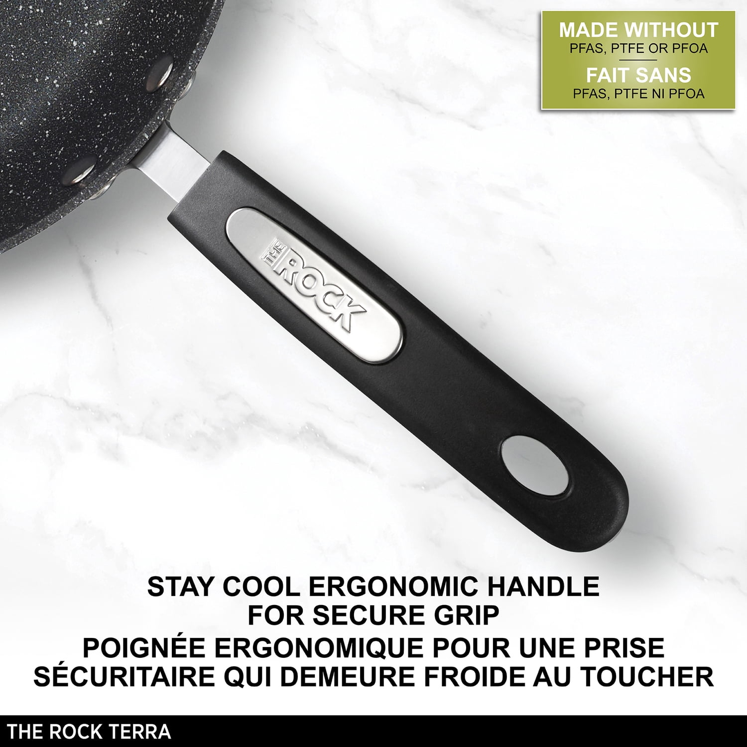 THE ROCK by Starfrit 10-In. Terra Collection Nonstick Multipan with Bakelite Handle