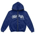 thumbnail image 4 of Men's Hoodies Pullover Hoodies Sweatshirts Zip Up Hooded Jacket Casual, 4 of 5