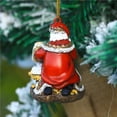 thumbnail image 3 of Lámpara De Sujeción De Papá Noel, Adorno Colgante Para Árbol De Navidad, Linterna De Papá Noel, Decoración De Navidad, Amigos, Familia, Regalo De Navidad, Artesanías De Resina matsuzay HA018876-00, 3 of 7