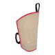 thumbnail image 1 of Funda de entrenamiento para perros, almohada ligera de yute, accesorio para perros de agilidad. rojo, 1 of 8