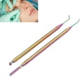 thumbnail image 4 of Lash Lift Outil de Séparation, 2pcs Cils Lift Perm Outil en Acier Inoxydable pour Teinter Coloré, Or, Argent, 4 of 8