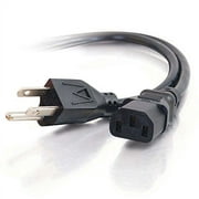 C2G/Cables to Go Universal Power Cord (2 Feet, Black)