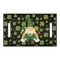 thumbnail image 2 of Yuyamidu Green Leaves Seat Covers for Golf Cart Seat Towel Rainbow Golf Cart Covers 2 Passenger Golf Cart Seat Covers St. Patrick's Day Golf Cart Seat Towel Blanket, 2 of 5