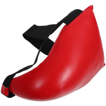 IFANLANDOR 1Set Red Ergonomic Groin Protector for Kids in Various Sports