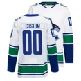 thumbnail image 3 of Jersey de hockey sobre hielo personalizado para hombres de Vancouver # 43 Quinn Hughes # 81 Dakota Joshua # 40 Elias Pettersson # 31 Arturs Silovs, 3 of 5