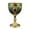 Gold Green, variant on WeiLaiKeQi Wine Cup Tableware Bar Mini Chalice Collection Vintage Embossed Water Goblet Gold Green