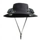 thumbnail image 1 of Sombrero de pesca con ventilador solar ancho para exteriores | Sombrero para hombre con ventiladores dobles integrados de 800 mAh | Refrigeración ajustable en 3 velocidades | Carga USB y solar | M, 1 of 1