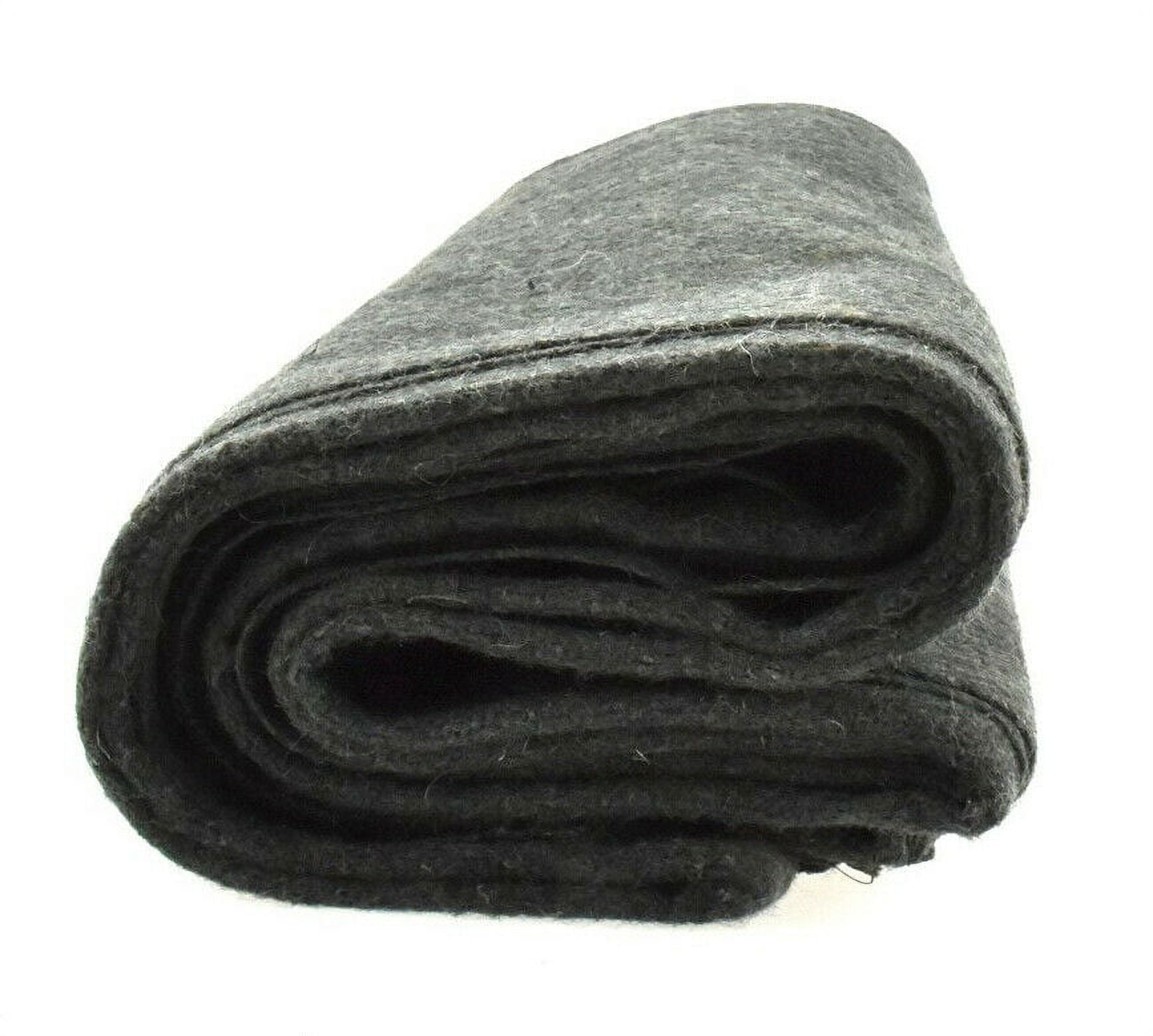 2lb Wool Blanket Gray Warm Army Style Military Emergency Survival Camping Park