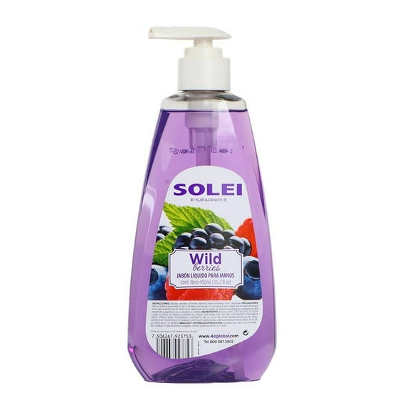 Jabón Líquido Prichos Solei para Manos Aroma a Wild Berries 450 ml